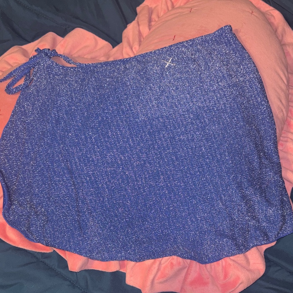 Boutine LA Shimmering Blue Swim Coverup